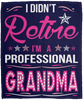 I Didnt Retire I Am A Professional Grandma