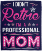 I Didnt Retire I Am A Professional Mom