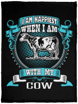 I Am Happiest When With My Cow